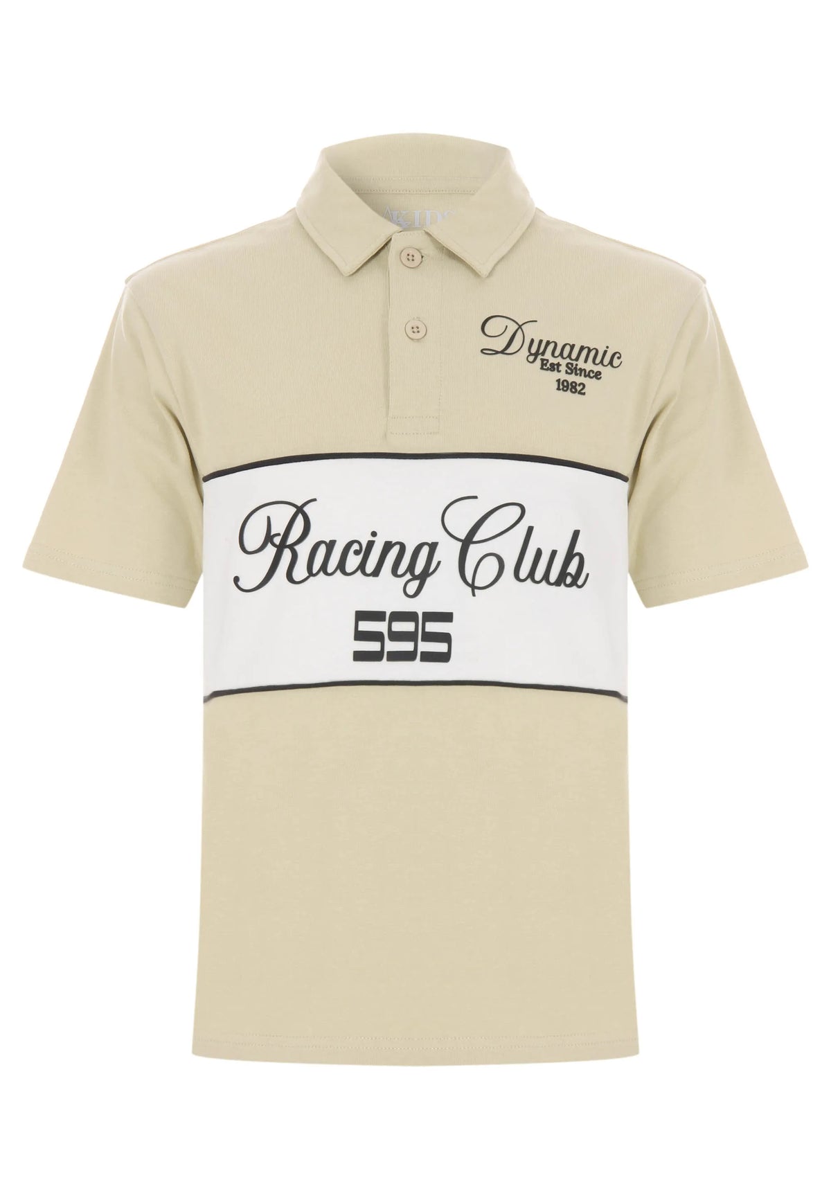 Older Boys Stone Racing Club Short Sleeve Polo Top