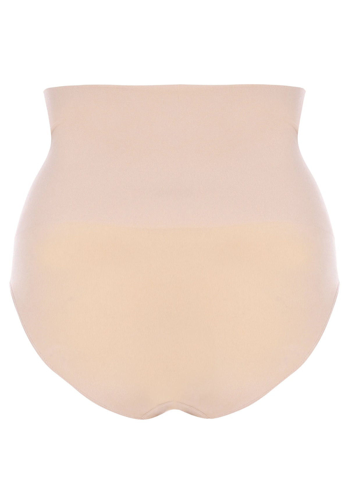 Womens Nude High Waist Support Briefs