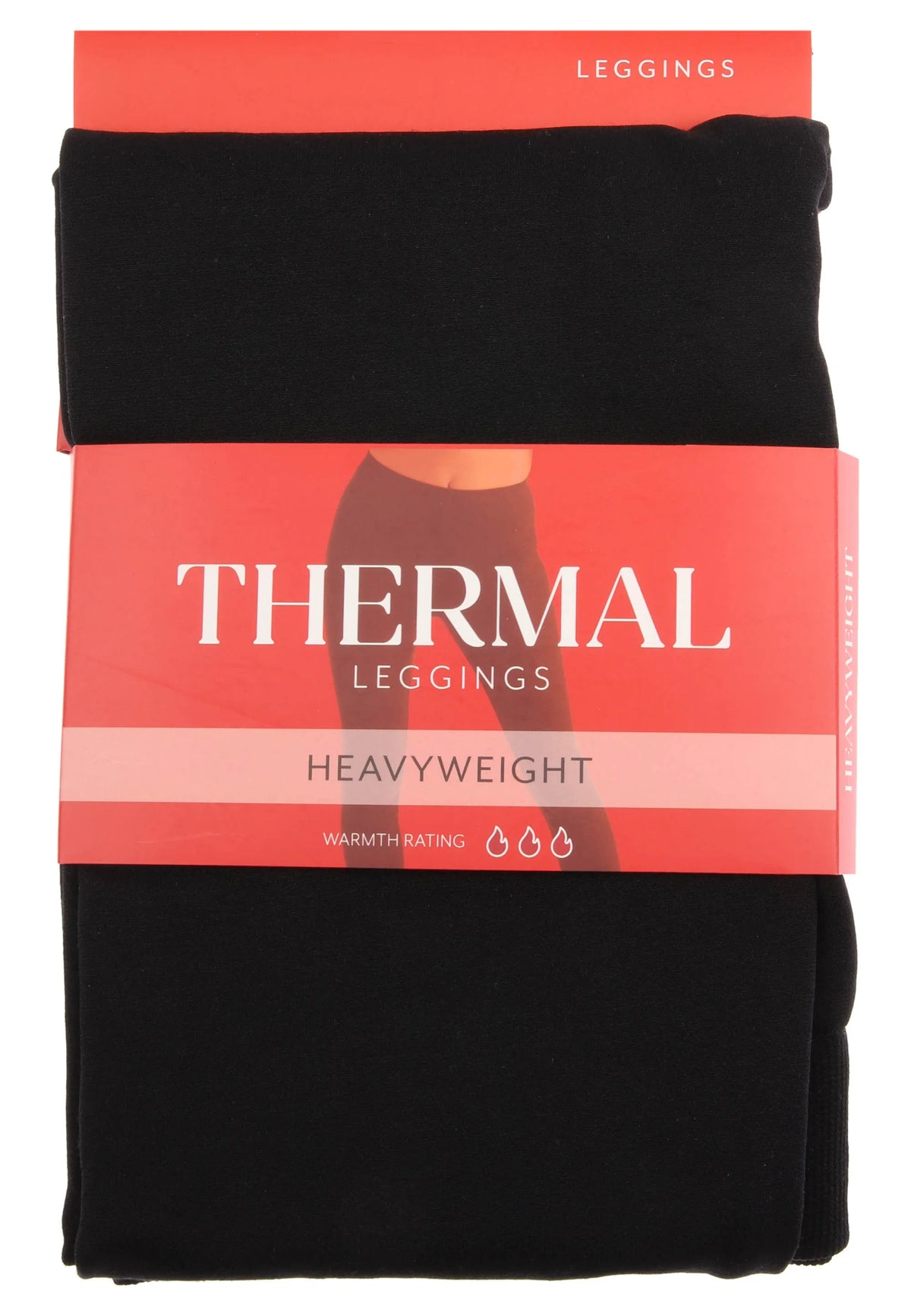 Womens Plain Thermal Heavy Weight Leggings