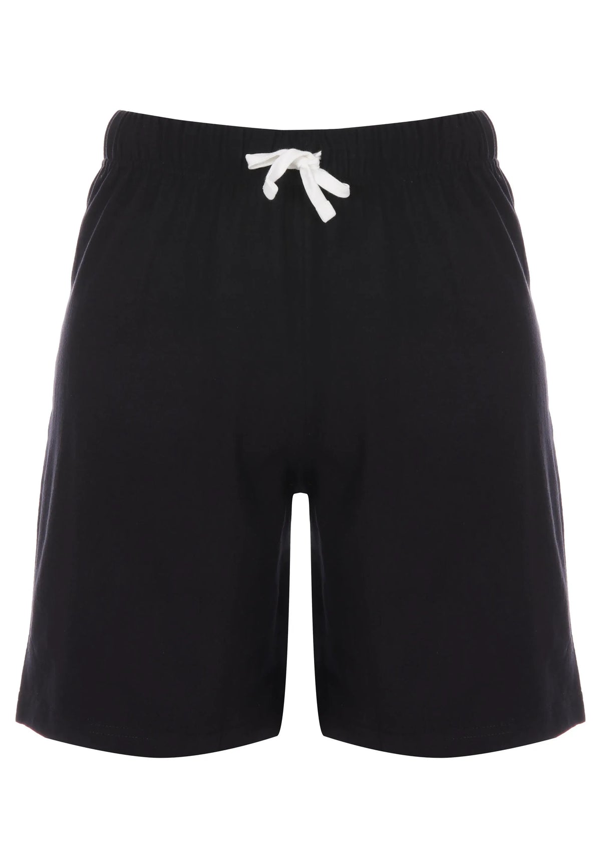 Mens Cream Stripe Short Pyjama Set