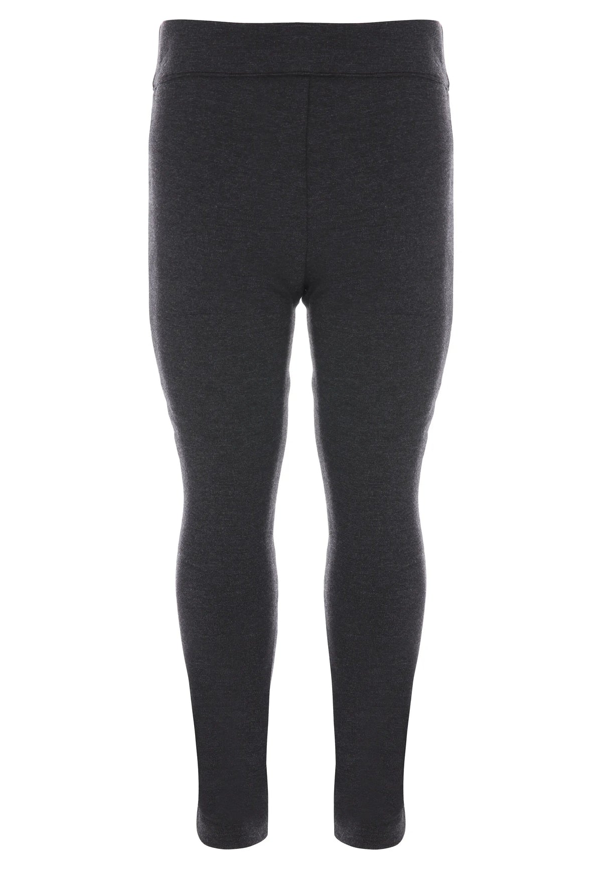 Girls Charcoal Grey Ponte School Trousers