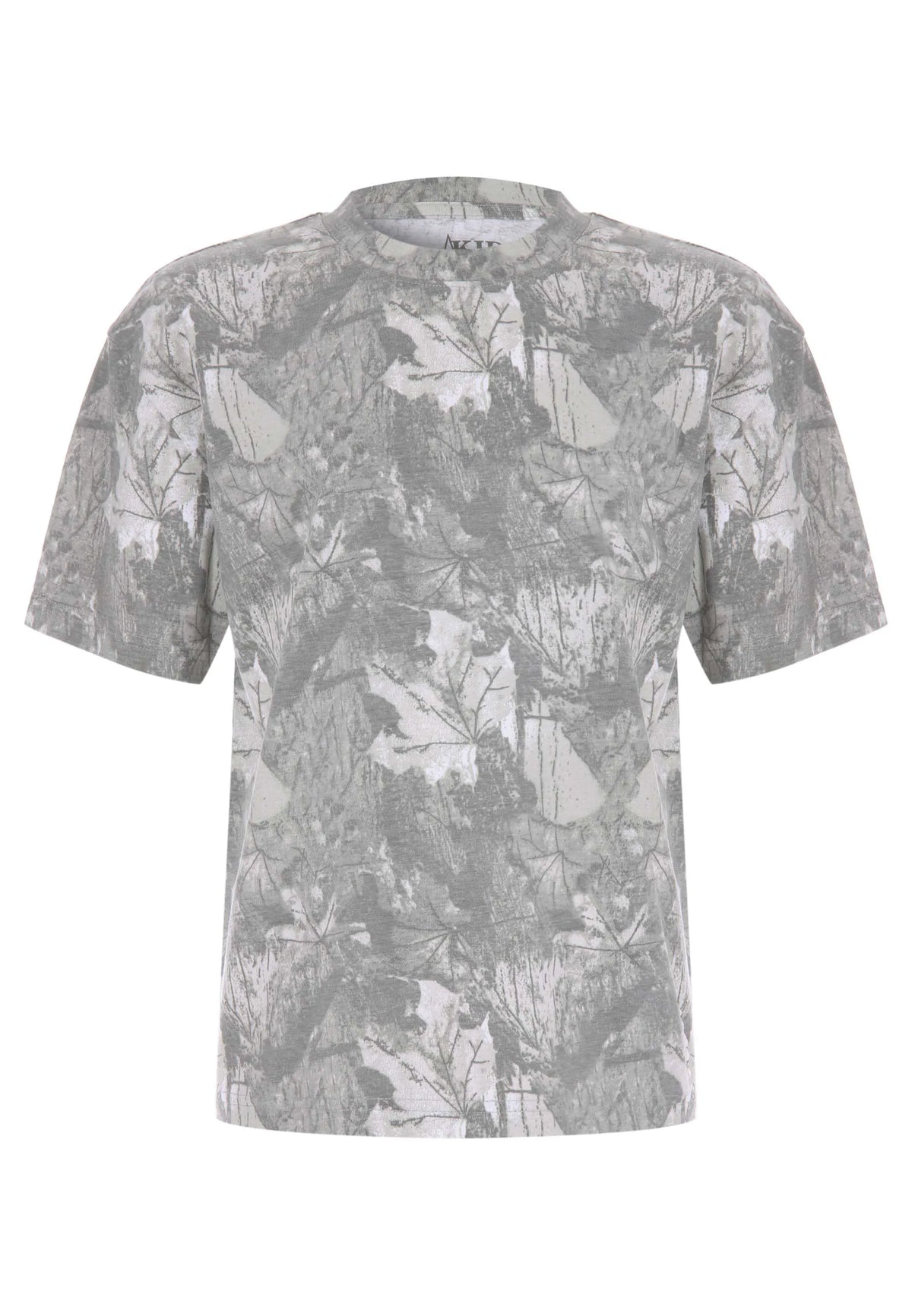Older Boys Green Camo Print T-Shirt