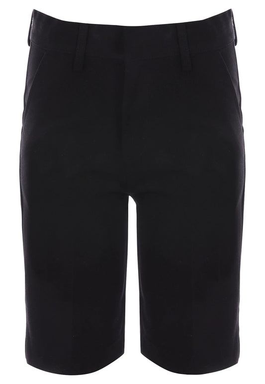 Older Boys Black School Shorts