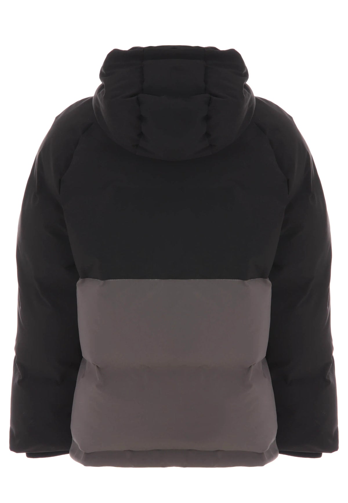 Older Boys Black Colour Block Padded Jacket