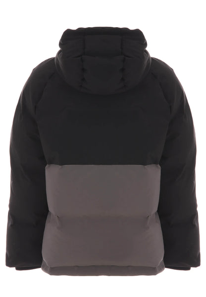 Older Boys Black Colour Block Padded Jacket