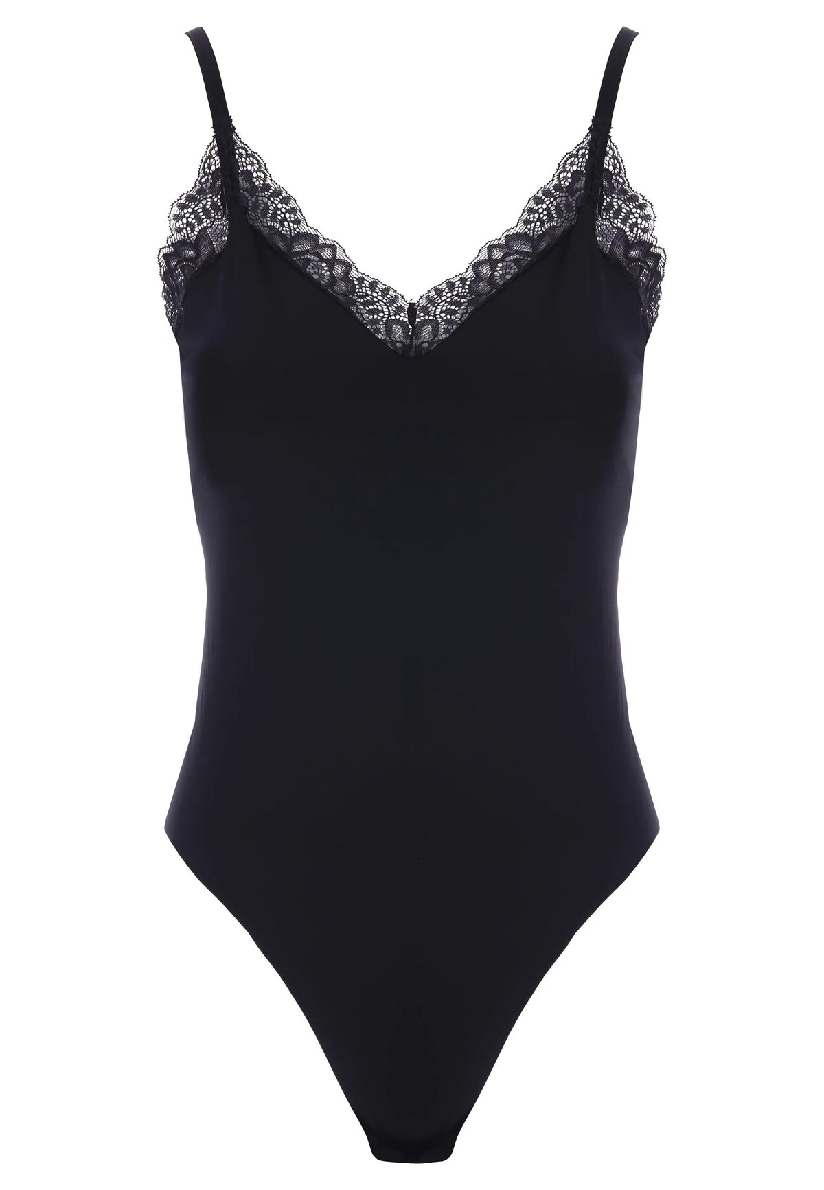 Womens Black Lace Smoothing Body