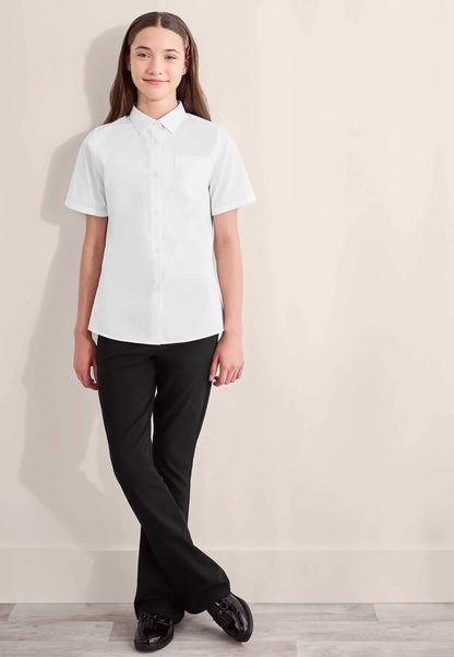 Older Girls Short Sleeve School Shirt
