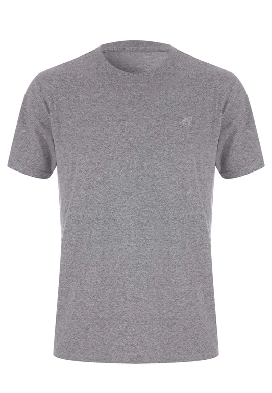 Mens Grey Marl Jersey Pyjama Top