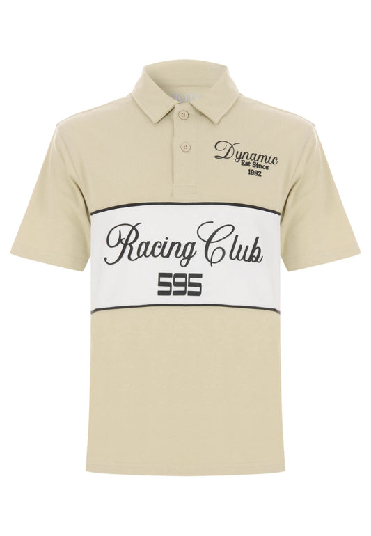 Older Boys Stone Racing Club Short Sleeve Polo Top