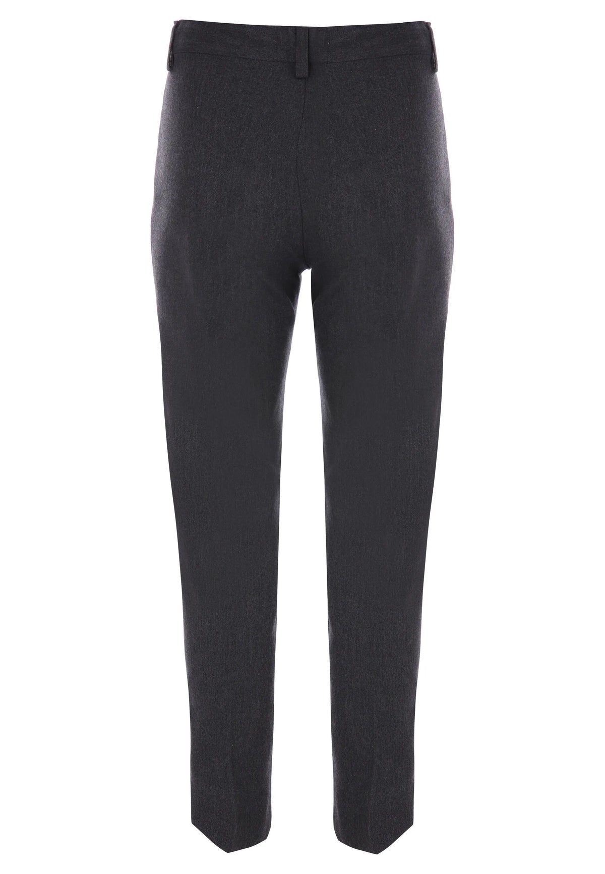 Boys Grey Slim Fit School Trousers