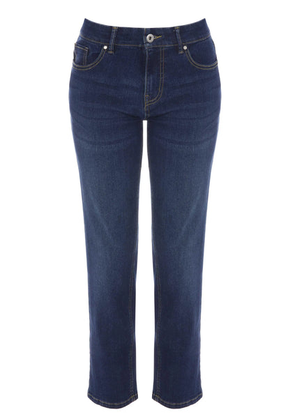 Womens Indigo Slim Leg Jeans