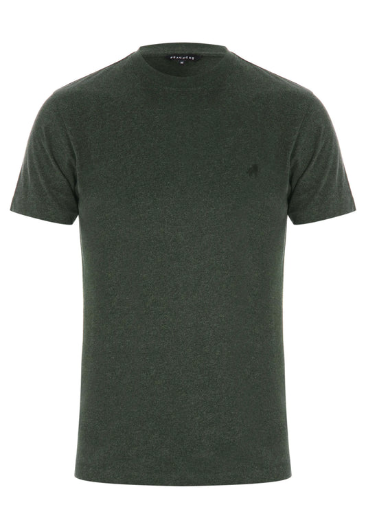 Mens Dark Green Cotton Rich T-Shirt
