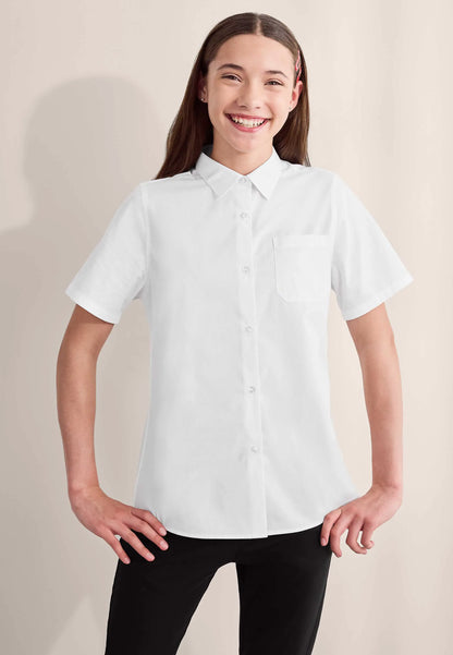Older Girls Short Sleeve School Shirt