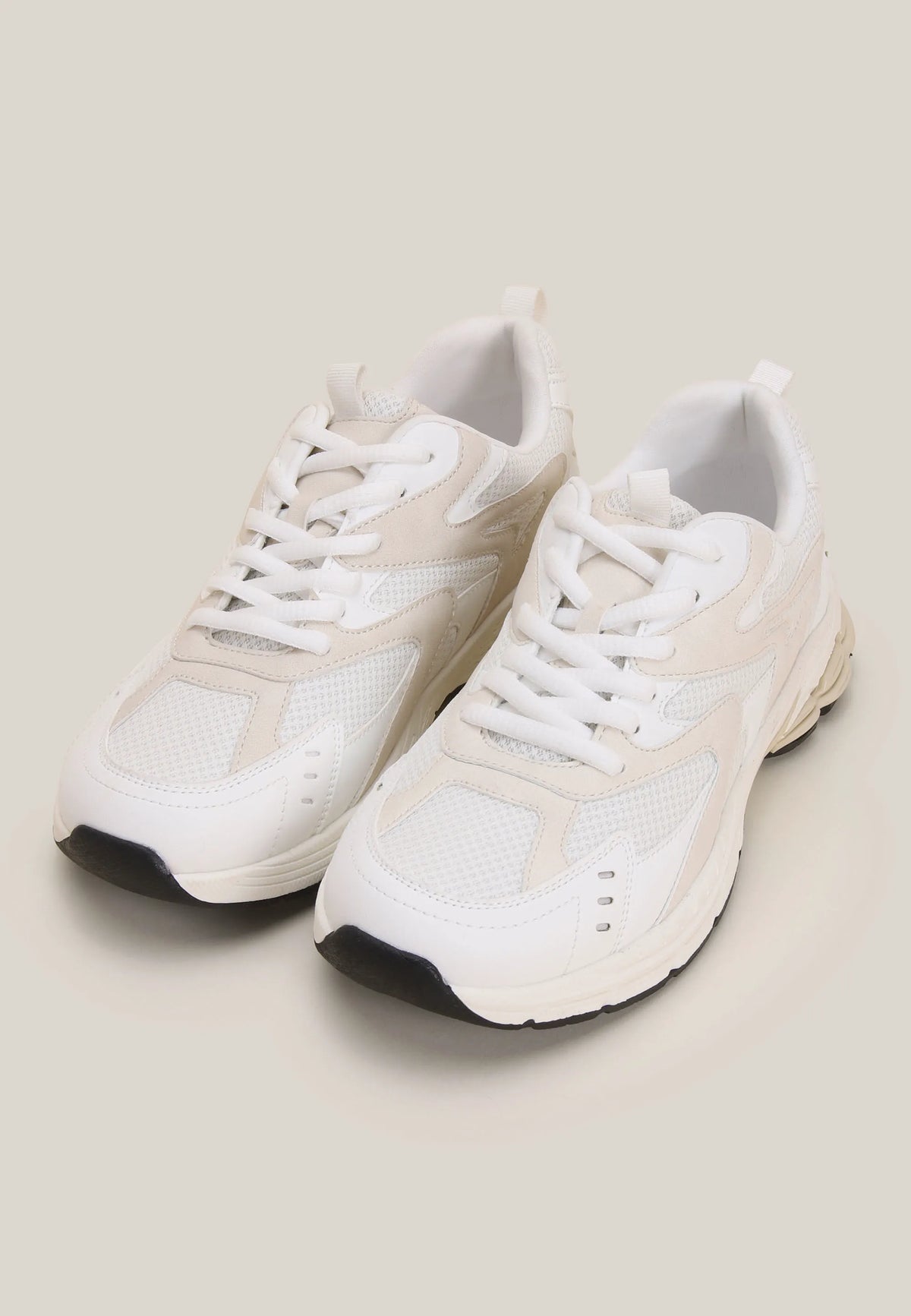 Womens White Runner Sport Trainers