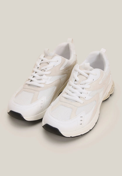 Womens White Runner Sport Trainers