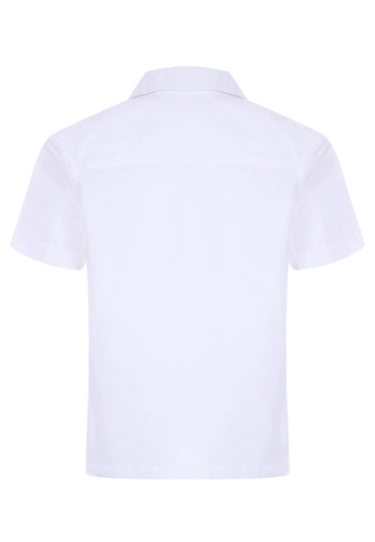 Younger Boys White Palm Tree Shirt
