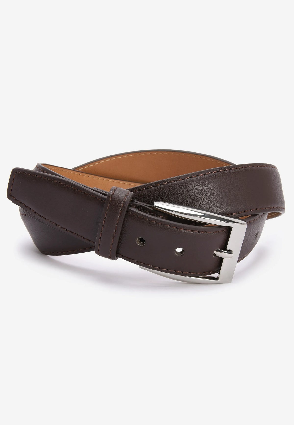 Mens Chocolate Brown Formal Suit Belt