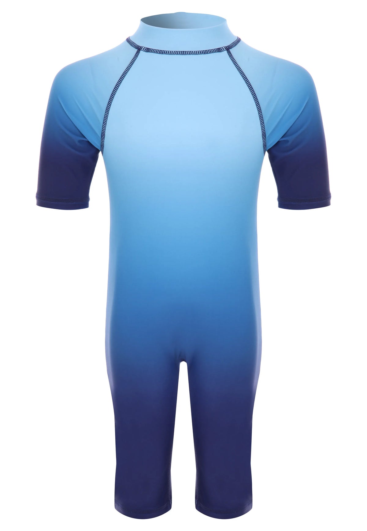 Younger Boys Blue Ombre Sun Safe Swimsuit