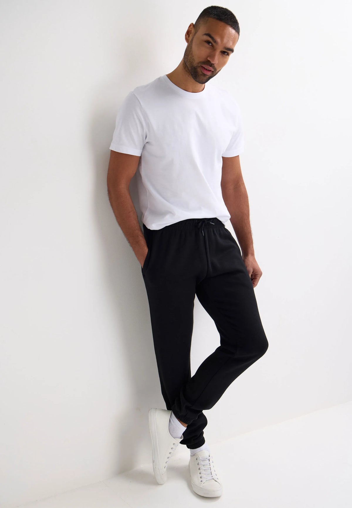 Mens Black Joggers