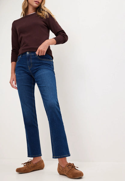 Womens Indigo Slim Leg Jeans