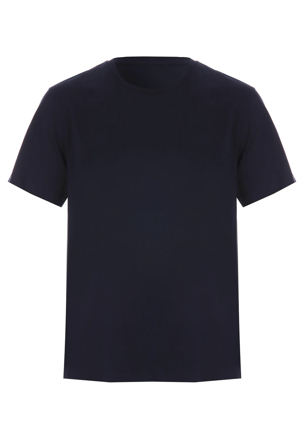 Mens Navy Plain Cotton Pyjama Top