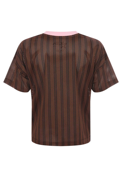 Older Girls Brown Chicago Football Top