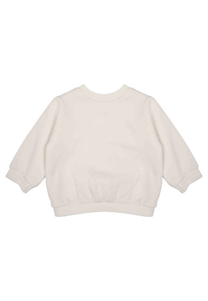 Baby Girls Cream Strawberry Sweatshirt & Leggings Set
