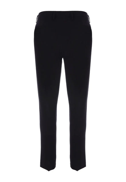 Mens Black Slim Leg Fit Trousers