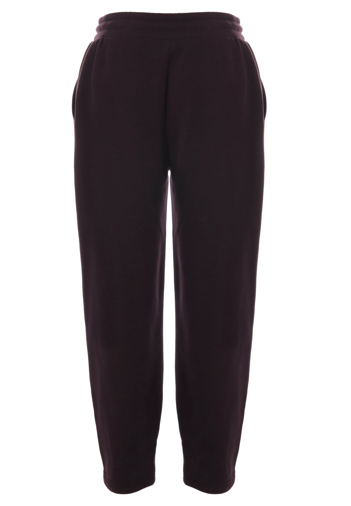 Womens Plum Cotton Rich Barrel Joggers