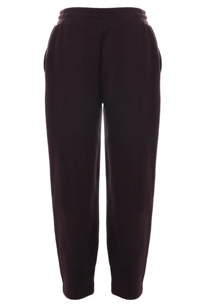Womens Plum Cotton Rich Barrel Joggers