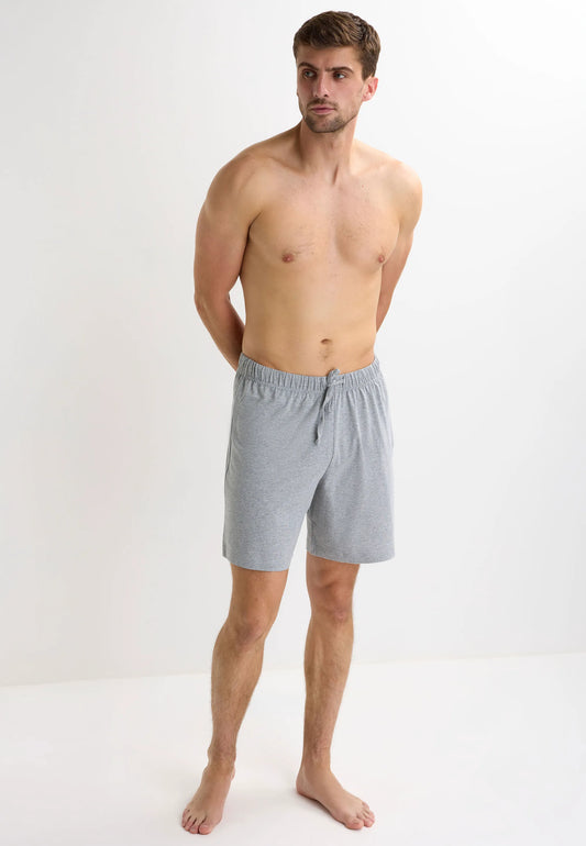 Mens 2pk Grey & Navy Jersey Shorts