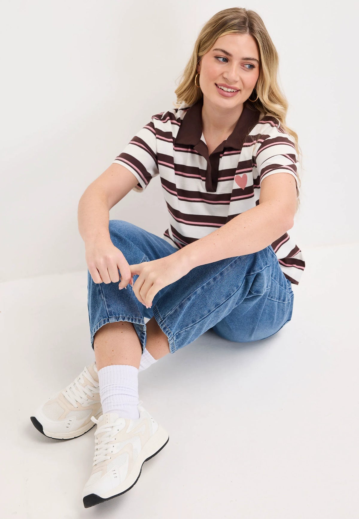 Womens White Runner Sport Trainers