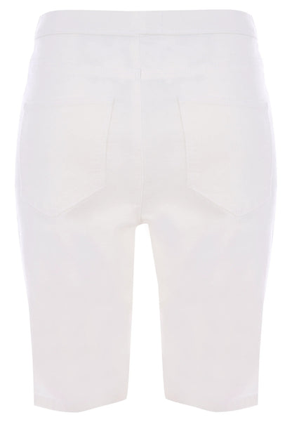 Womens White Kate Cycle Shorts