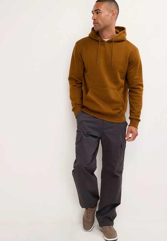 Mens Mustard Cotton Rich Hoodie