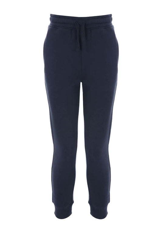 Older Boys Plain Navy Joggers