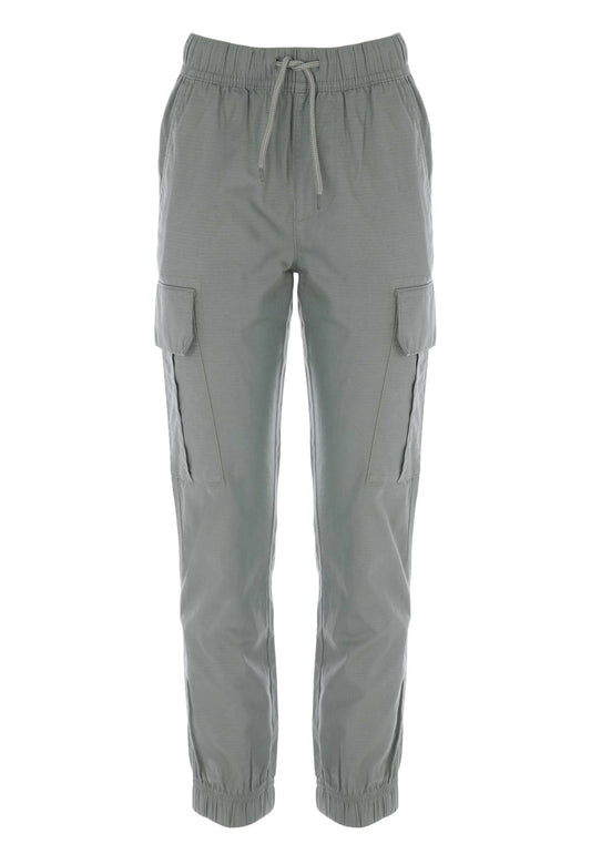 Older Boys Khaki Ripstop Cargo Trousers