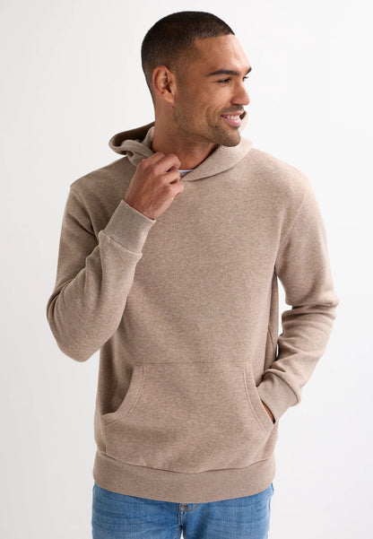 Mens Light Brown Hoodie Sweatshirt